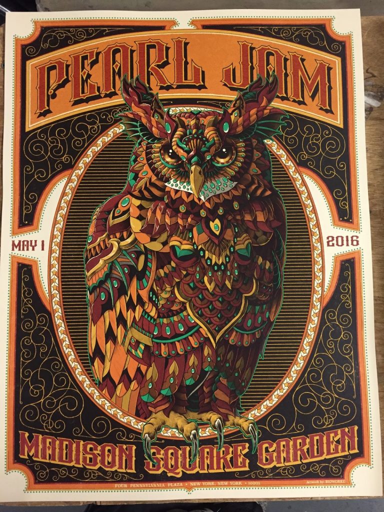 Pearl-Jam-Bioworkz-New-York-Poster-2016-Front